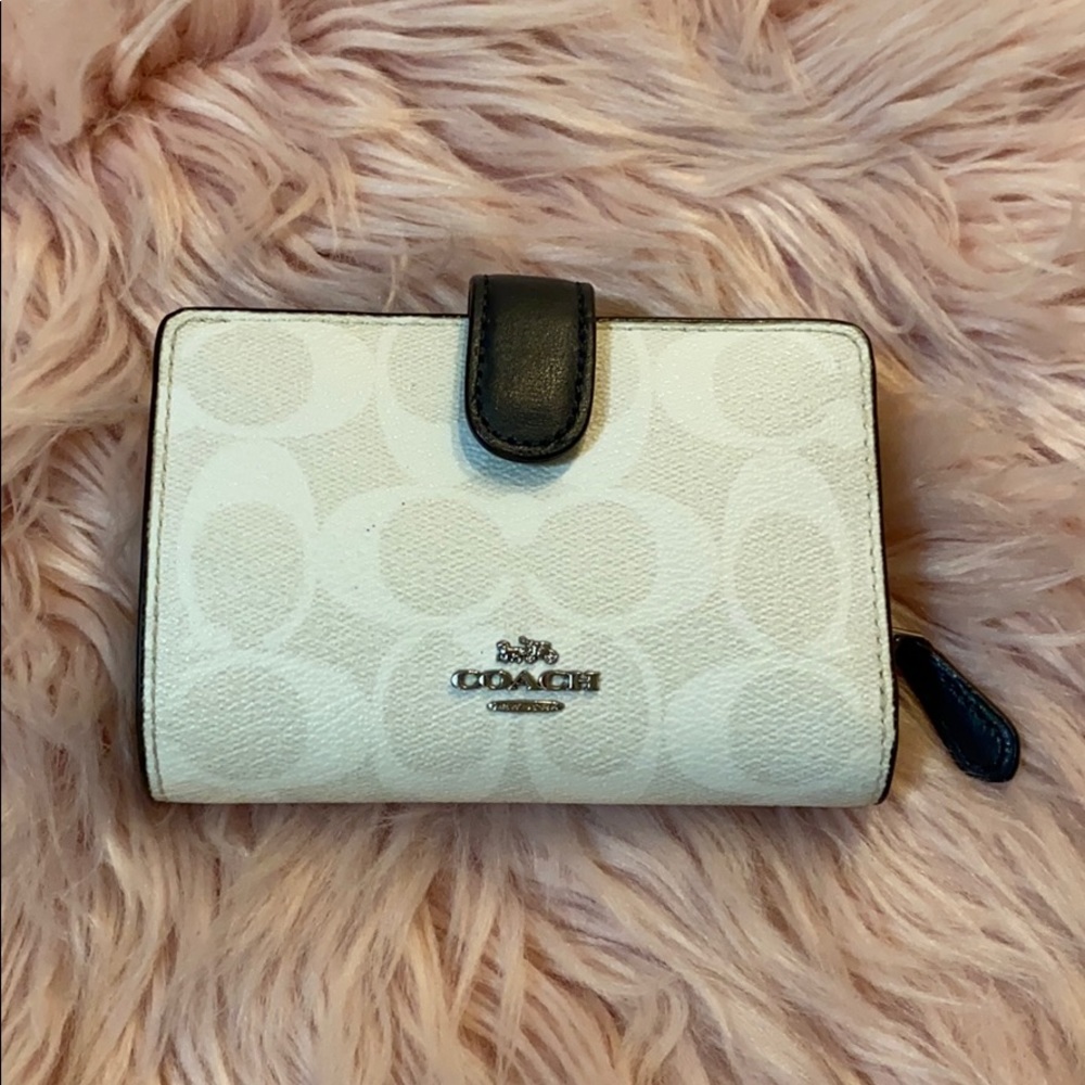 Coach folding wallet